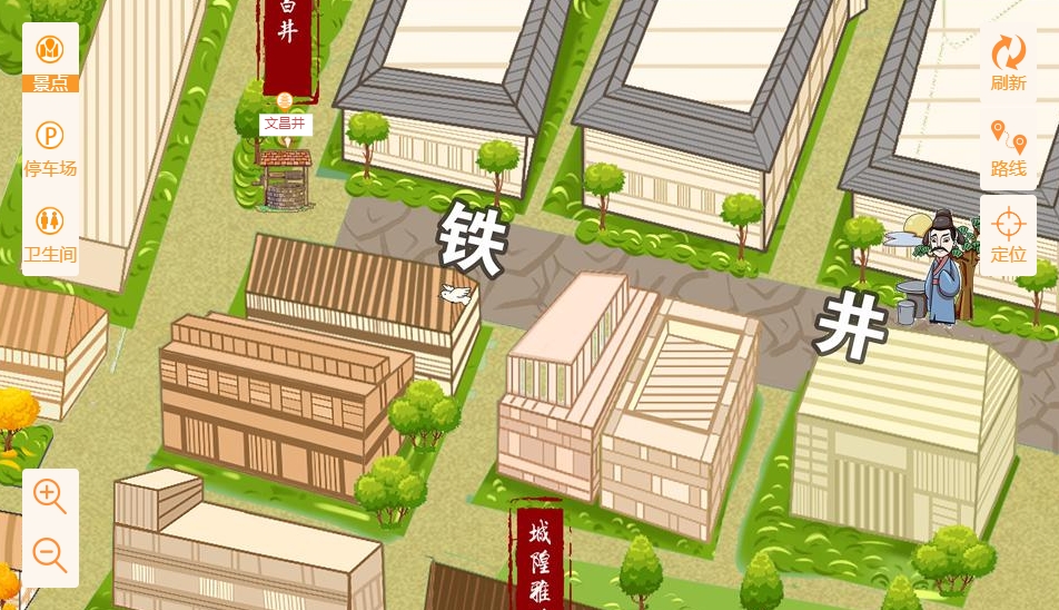 八宿智慧景区：手绘地图与语音导览的完美融合