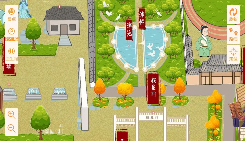 八宿手绘地图景区语音讲解导览系统：智慧景区建设的基石